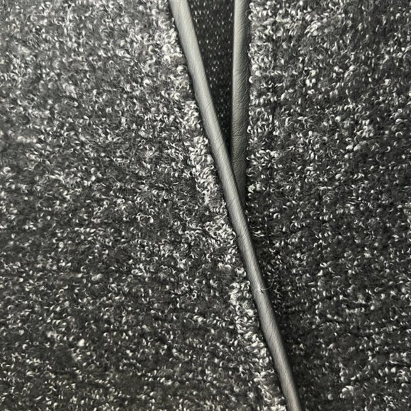 Club Monaco "Claudia" Jacket - open front with faux-leather trim - Picture 5 of 7